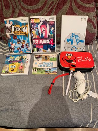 Lote Juegos Wii + 3DS + Accesorios