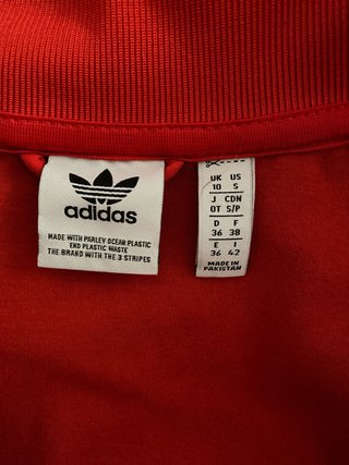 Chaqueta Adidas Roja Original
