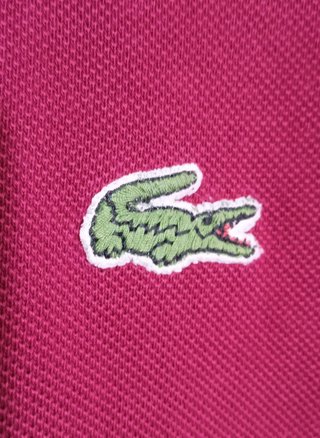 Polo Lacoste Rojo L