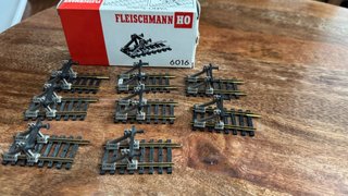 Lote Fleischmann HO 6016 Topes de vía