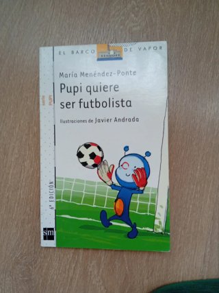 Pupi quiere ser futbolista
