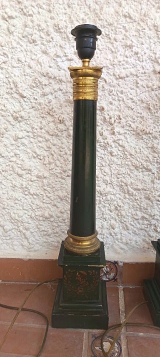 Lampade da tavolo in stile Impero