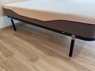 Colchón viscoelástico y somier 130x170cm