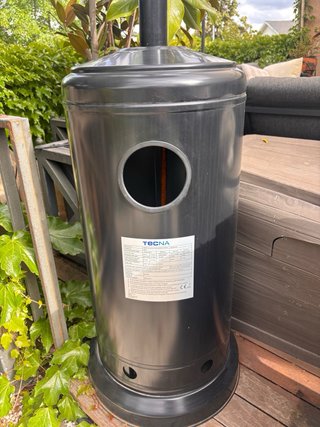 Estufa de gas para exterior