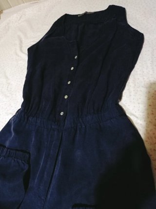 Mono Zara Azul Talla M