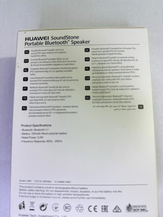 Altavoz Bluetooth HUAWEI SoundStone