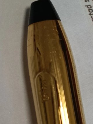 Bolígrafo CROSS Vintage Chapado en Oro