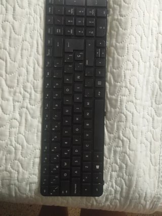 Teclado negro
