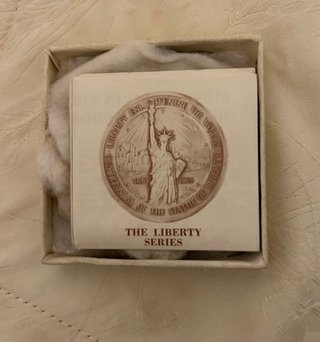 Medaglia Centenario Statua della Libertà 1865-1965