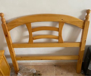 Cabecero de madera