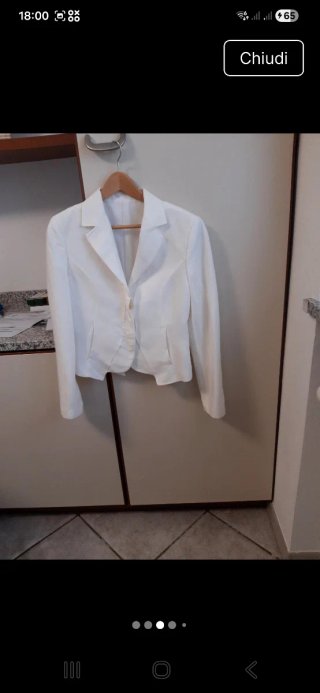 Completo donna bianco