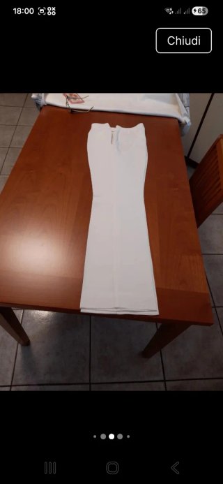 Completo donna bianco
