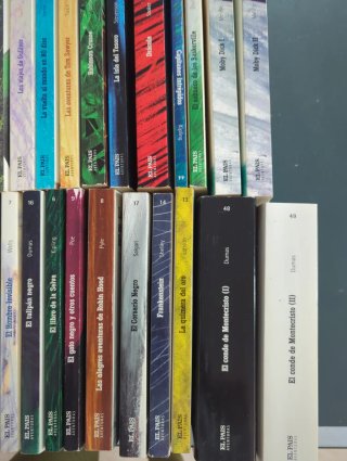 Colección 37 libros clásicos