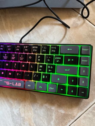 Tastiera Gaming G-LAB RGB