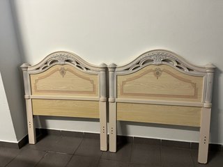 Cabeceros de cama de madera 90