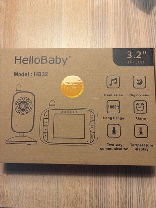 Vigilabebés HelloBaby HB32 3.2 TFT LCD