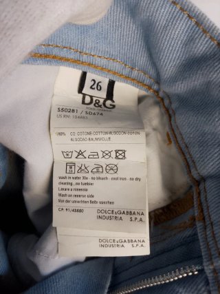 Dolce & Gabbana Jeans Primavera Azzurri