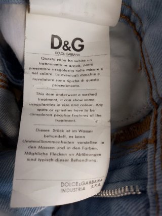 Dolce & Gabbana Jeans Primavera Azzurri