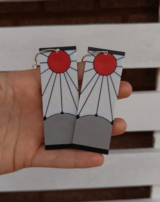 Tanjiro Kamado Pendientes ❤️