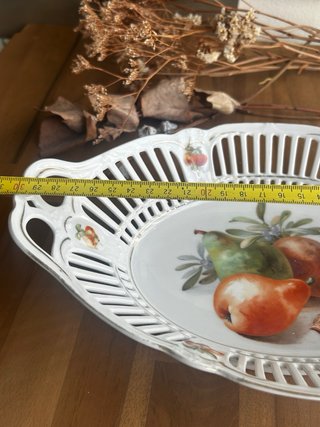 Frutero Porcelana Bavaria Frutas