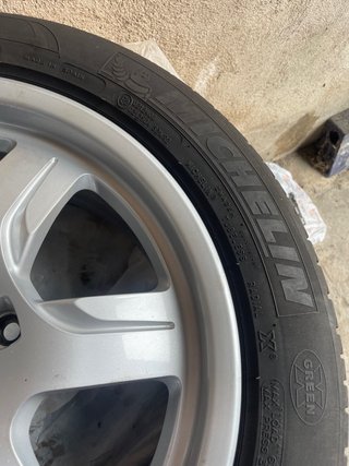 Llantas audi y newmaticos Michelin 225/50/R17