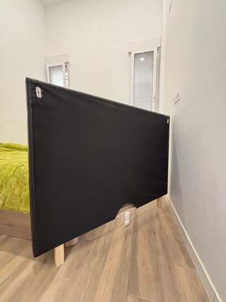 Cabecero Borgan Ikea Polipiel Marrón