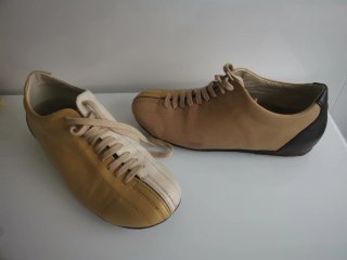 Camper Twins Mujer Beige/Oro
