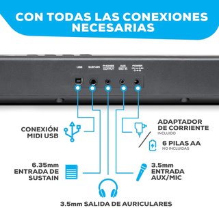 Alesis Teclado 88 Teclas 480 Sonidos