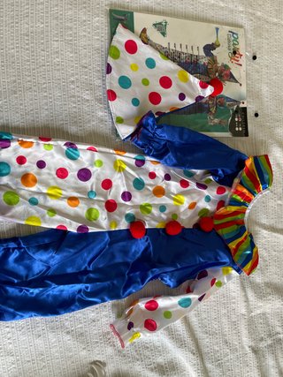 Disfraz Payaso Infantil Talla 3-4 años
