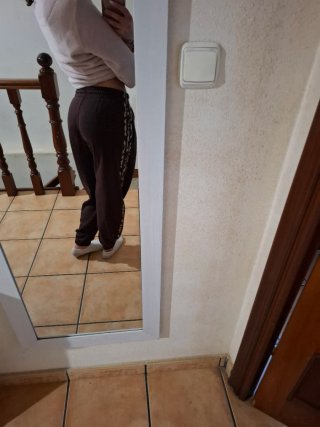 Pantalones Adidas Marrones Estampado Leopardo