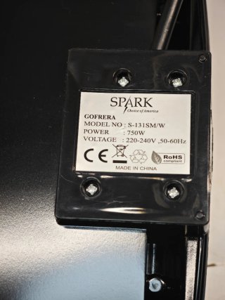 Gofrera Spark 750W