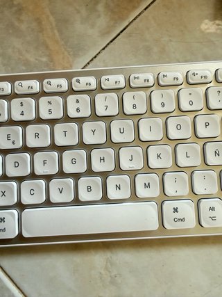 Tastiera Gaming BLUESTORK Argento/Bianco