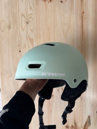 Casco Btwin Patinete Mint