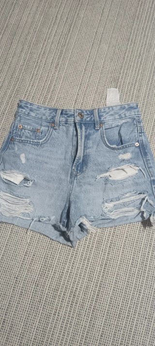 Shorts vaqueros rotos talla 34