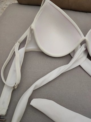 Sujetador bikini blanco