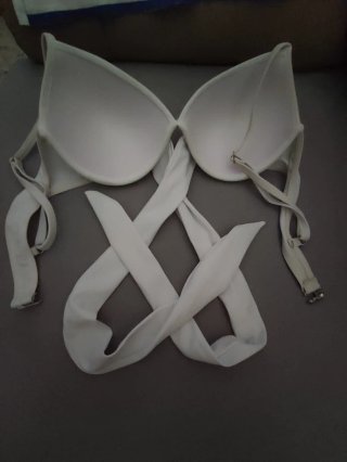 Sujetador bikini blanco