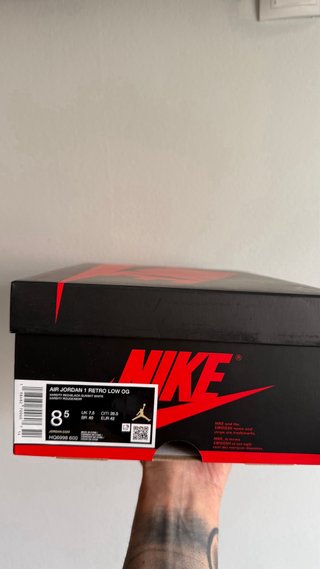 Jordan 1 Low Chicago taglia 42 nuove da estrenare