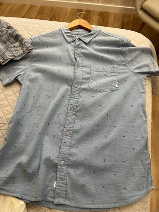 Lote 5 Camisas Manga Corta Hombre