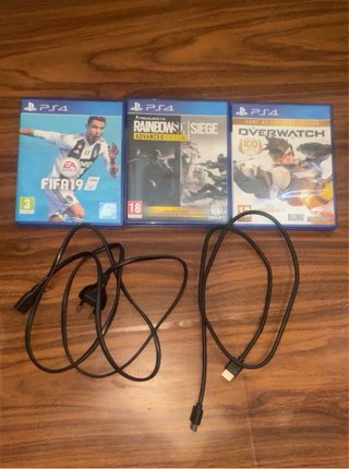 PS4 Slim 500GB + 3 Juegos