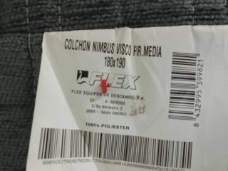 Colchón Flex 180x190 cm.