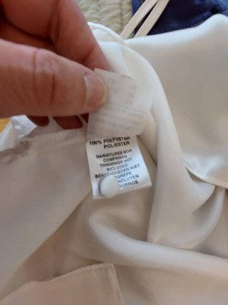 Camisón blanco Etam