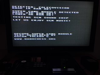 SGM SUPER MODULE GAME COLECOVISION ADAM 32K + AY