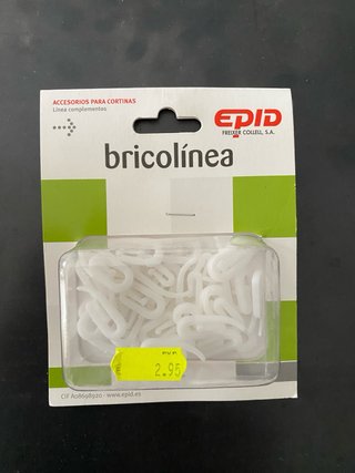 Set para colgar cortinas con anillas de madera
