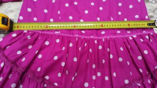 Vestido Gitana Lunares Rosa Talla M