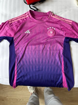 Camiseta Alemania Adidas Rosa y Morada