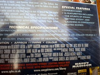 Zohan - Blu-ray UK - Extended Edition