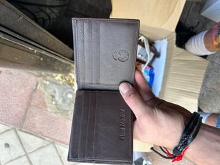 Cartera de Piel Real Madrid