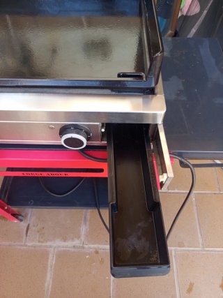 Plancha Eléctrica con Carrito