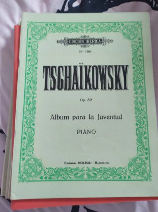 Partituras Piano 3€/libro