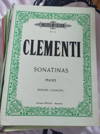 Partituras Piano 3€/libro
